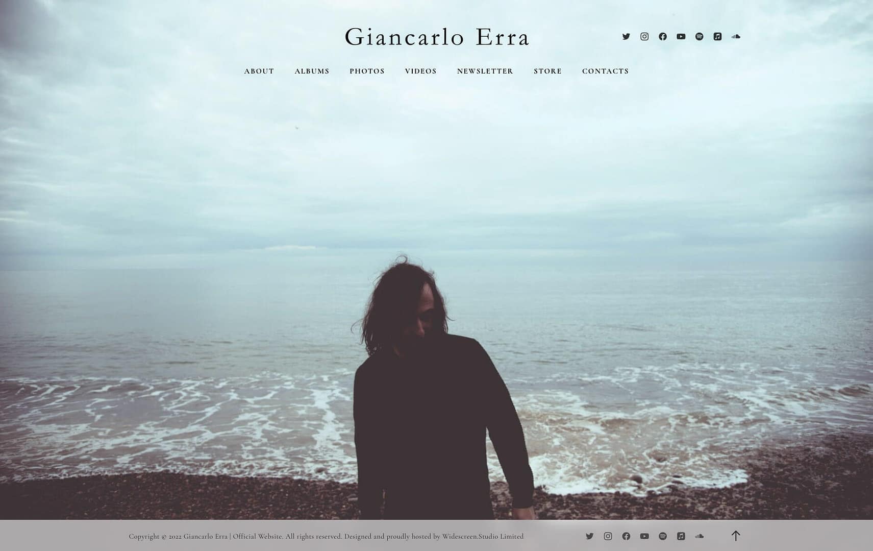 giancarlo erra music giancarloerra.com website portfolio screenshot
